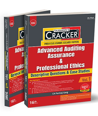 CA Final Audit Cracker (Vol 1-2) By CA Pankaj Garg