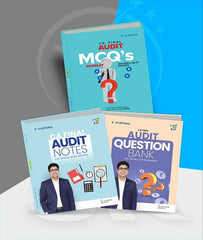 CA Final Audit Notes and Question Bank With MCQ Combo For Sep 25 and Onwards By CA Shubham Keswani - Zeroinfy