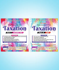 CA Inter Taxation (Income Tax and GST) Guide CA Yogendra Bangar and CA Vandana Bangar