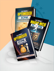 CA Final SCPM SET B Books By CA Sankalp Kanstiya