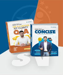 CA Final IDT Concise (Concept) and Question Book Combo By CA Siddhesh Valimbe - Zeroinfy