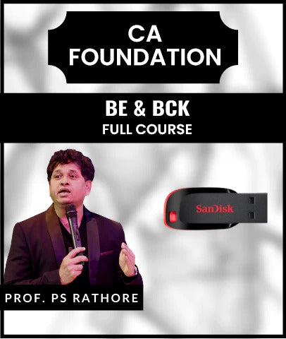CA Foundation Business Economics and Business & Commercial Knowledge Full Course Video Lectures by Dr. PS Rathore - Zeroinfy