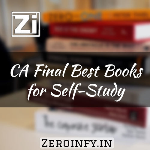 Best CA Final Books for Self-Study