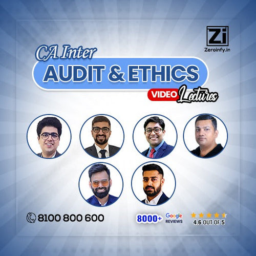 CA Inter Audit & Ethics Regular Video Lectures for Jan 26/May 26/Sep 26