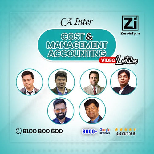 CA Inter Costing Regular Video Lectures for Jan 26/May 26/Sep 26