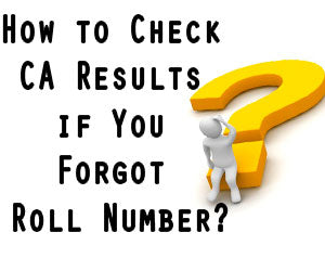 How to Check CA Final Result without your Admit Card