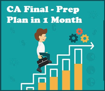 Strategy to Revise Full Course of CA Final May 24 Exam in One Month