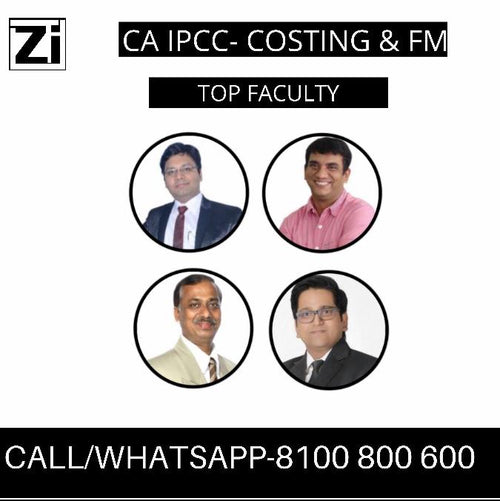 CA IPCC Cost and Financial Management Video Lectures For Nov 20/May 21