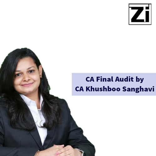 CA Final Audit by Prof. Khushboo Sanghavi (New)