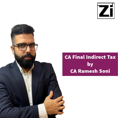 CA Final Indirect Tax by Ramesh Soni