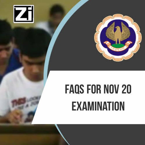 FAQ w.r.t November 2020 Examinations By ICAI