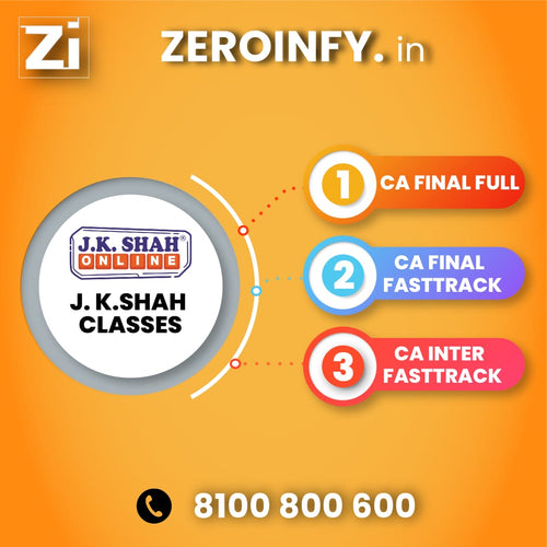 CA Final Online Courses by J.K. Shah Classes Now Available