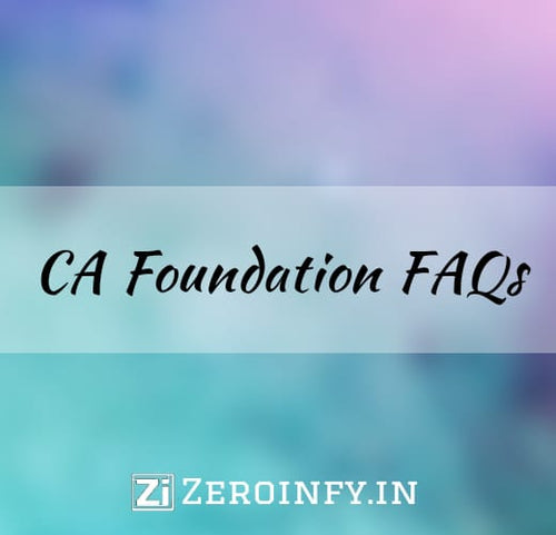 CA Foundation FAQs