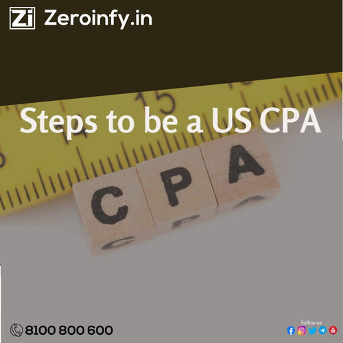 What are the steps to be a US CPA from India?