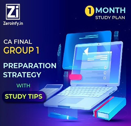 Preparation Strategy For CA FINAL GROUP 1 Nov 24 [1month]