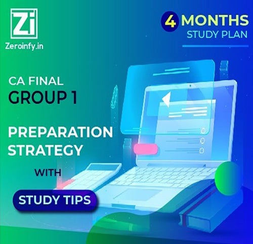 Preparation Strategy For CA FINAL GROUP 1 Nov 24 [4 months]