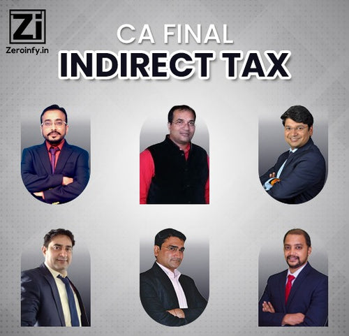 CA Final Indirect Tax Laws Video Lectures For Nov 24/May 25