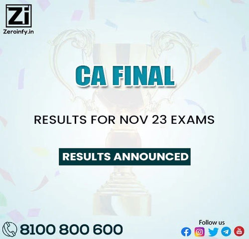 CA Final Result Nov 2023 | icaiexam.icai.org