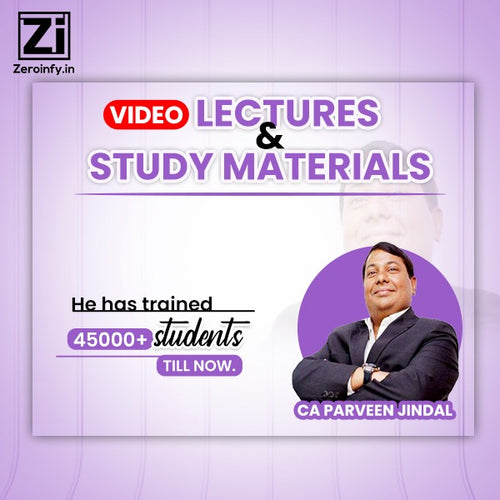 Parveen Jindal Classes - Video lectures and study materials by CA Praveen Jindal
