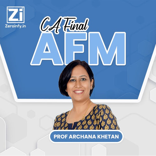 CA Final AFM [Advanced Financial Management] By Archana Khetan