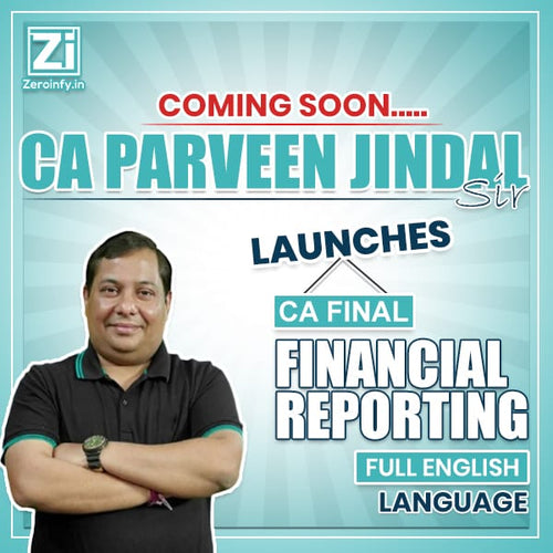 CA Parveen Jindal Launches Full English Classes for CA Final FR in South India!