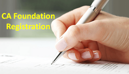 ICAI CA Foundation Registration Procedure