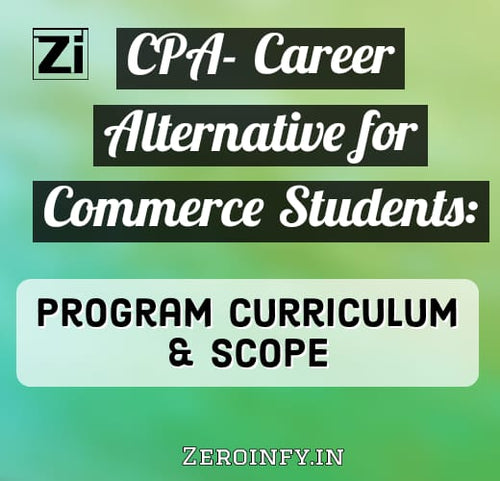 CPA-  Career Alternative for Commerce Students