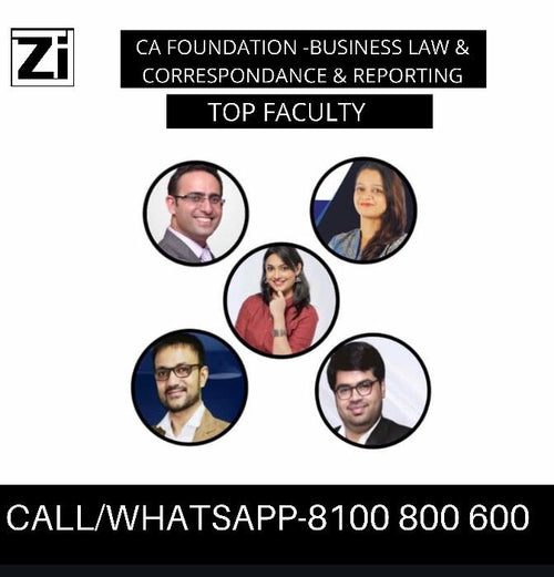 CA Foundation Business Law and Correspondence and Reporting Video Lectures For Nov 20/May 21