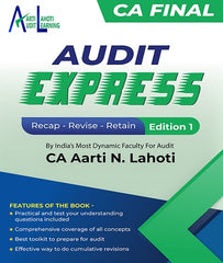 CA Final Audit Express 1st Edition Book By CA Aarti Lahoti - Zeroinfy