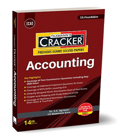 CA Foundation Accounting Cracker By S K Agrawal and Manmeet Kaur
- Zeroinfy