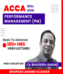 ACCA Skill Level Performance Management (F5) Full Course By Bhupesh Anand - Zeroinfy