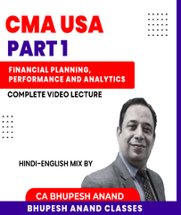 CMA USA Part I All Subjects Combo Full Course Video Lectures By CA Bhupesh Anand - Zeroinfy