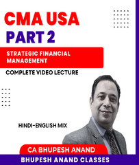 CMA USA Part II All Subjects Combo Full Course Video Lectures By CA Bhupesh Anand - Zeroinfy