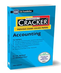 CA Foundation Accounting Cracker By S K Agrawal and Manmeet Kaur - Zeroinfy