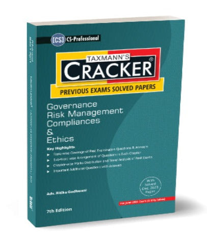CS Professional New Governance Risk Management Cracker By Ritika Godhwani - Zeroinfy
