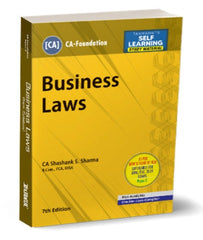 CA Foundation Business Laws Study Text By Shashank Sharma - Zeroinfy