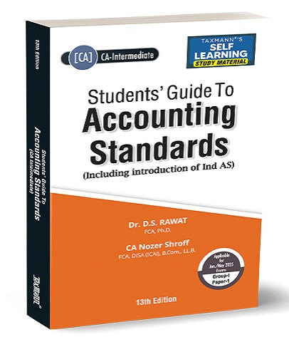 CA Inter Accounting Standards Guide By D S Rawat and Nozer Shroff - Zeroinfy