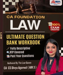 CA Foundation Business Laws Workbook By MEPL Classes - CA Divya Agarwal