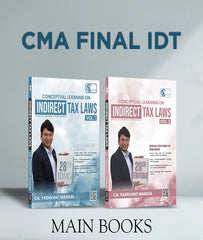 CMA Final IDT 28th Edition Conceptual Learning Book By CA Yashvant Mangal - Zeroinfy