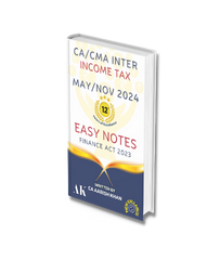 CA Inter Direct Tax (DT) Colored Easy Notes By CA Aarish Khan - Zeroinfy