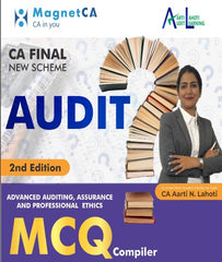 CA Final Audit MCQ Compiler Book (2nd Edition) By CA Aarti Lahoti - Zeroinfy