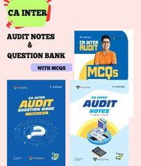CA Inter Audit Notes and Question Bank Combo For Sep 24 / Jan 25 By CA Shubham Keswani - Zeroinfy