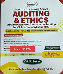 CA Inter New Scheme Audit Practical Learning Series By CA G Sekar - Zeroinfy