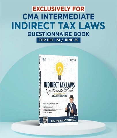 CMA Inter IDT Questionnaire and MCQs Book By CA Yashvant Mangal - Zeroinfy