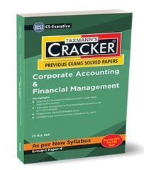 CS Executive Corporate Accounting and Financial Management Cracker By N S Zad - Zeroinfy