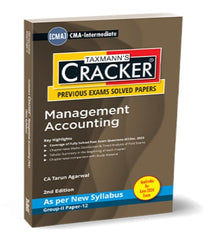 CMA Inter 2022 Syllabus Management Accounting Cracker By Tarun Agarwal - Zeroinfy