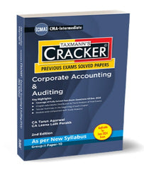 CMA Inter 2022 Syllabus Corporate Accounting and Auditing Cracker By Tarun Agarwal and Leena Lalit Parakh - Zeroinfy