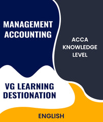 ACCA Knowledge Level Management Accounting (MA/F2) In English By VG Learning Destination - Zeroinfy