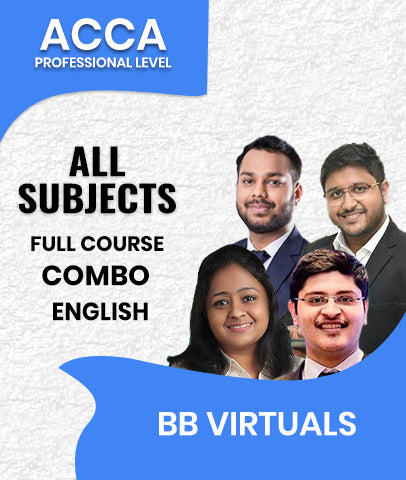 ACCA Professional Level All Subjects Full Course Combo In English By BB Virtuals