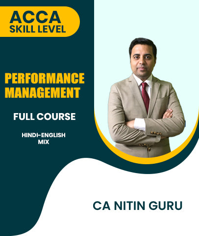 ACCA Skill Level Performance Management Full Course By CA Nitin Guru